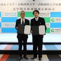 「大学間包括協定」の調印式